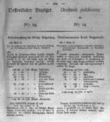 Oeffentlicher Anzeiger zum Amtsblatt No.24. der K&ouml;nigl. Preuss. Regierung zu Bromberg. 1826