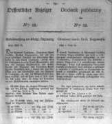 Oeffentlicher Anzeiger zum Amtsblatt No.28. der Königl. Preuss. Regierung zu Bromberg. 1826