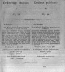 Oeffentlicher Anzeiger zum Amtsblatt No.38. der K&ouml;nigl. Preuss. Regierung zu Bromberg. 1826