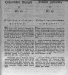 Oeffentlicher Anzeiger zum Amtsblatt No.48. der Königl. Preuss. Regierung zu Bromberg. 1826