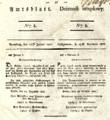 Amtsblatt der Königlichen Preussischen Regierung zu Bromberg. 1827.01.19 No.3