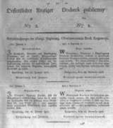 Oeffentlicher Anzeiger zum Amtsblatt No.5. der Königl. Preuss. Regierung zu Bromberg. 1827