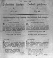 Oeffentlicher Anzeiger zum Amtsblatt No.16. der K&ouml;nigl. Preuss. Regierung zu Bromberg. 1827