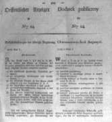 Oeffentlicher Anzeiger zum Amtsblatt No.24. der K&ouml;nigl. Preuss. Regierung zu Bromberg. 1827
