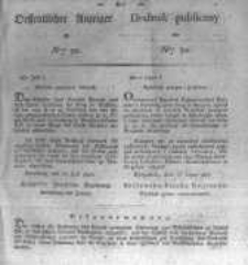 Oeffentlicher Anzeiger zum Amtsblatt No.30. der K&ouml;nigl. Preuss. Regierung zu Bromberg. 1827