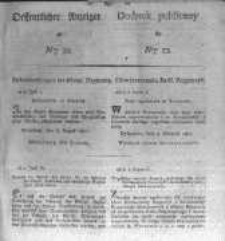 Oeffentlicher Anzeiger zum Amtsblatt No.33. der K&ouml;nigl. Preuss. Regierung zu Bromberg. 1827