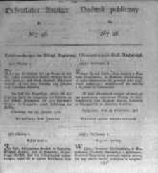 Oeffentlicher Anzeiger zum Amtsblatt No.46. der K&ouml;nigl. Preuss. Regierung zu Bromberg. 1827