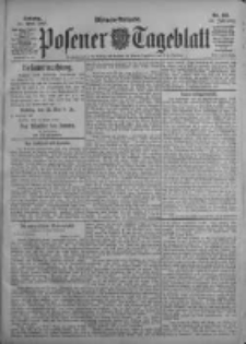 Posener Tageblatt 1903.04.19 Jg.42 Nr181