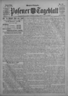 Posener Tageblatt 1903.04.23 Jg.42 Nr187