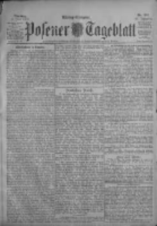 Posener Tageblatt 1903.06.02 Jg.42 Nr252