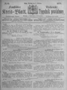 Fraust&auml;dter Kreisblatt. 1875.10.08 Nr41