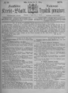Fraust&auml;dter Kreisblatt. 1876.03.31 Nr13