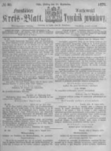 Fraust&auml;dter Kreisblatt. 1876.09.29 Nr39
