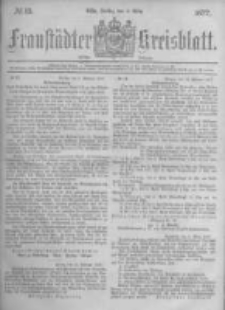 Fraustädter Kreisblatt. 1877.03.09 Nr10