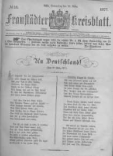 Fraust&auml;dter Kreisblatt. 1877.03.22 Nr12