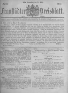 Fraustädter Kreisblatt. 1877.03.29 Nr13