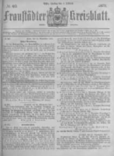 Fraust&auml;dter Kreisblatt. 1877.10.05 Nr40