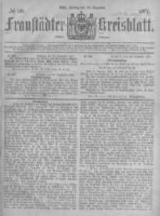 Fraust&auml;dter Kreisblatt. 1877.12.28 Nr52