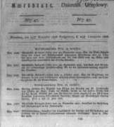 Amtsblatt der K&ouml;niglichen Preussischen Regierung zu Bromberg. 1826.11.24 No.47