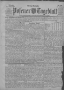 Posener Tageblatt 1903.08.26 Jg.42 Nr398