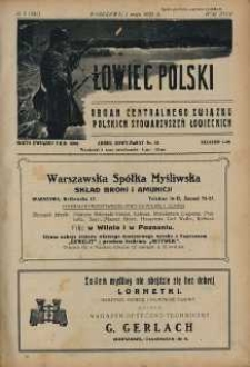 Łowiec Polski 1925 Nr5