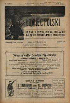 Łowiec Polski 1925 Nr9