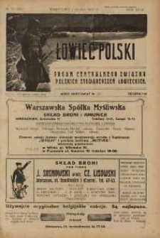 Łowiec Polski 1925 Nr19