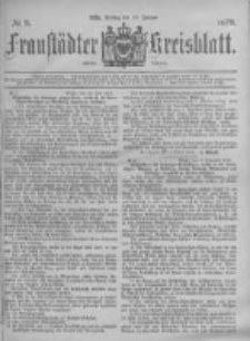 Fraustädter Kreisblatt. 1878.01.11 Nr2