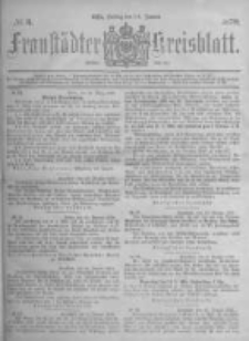Fraust&auml;dter Kreisblatt. 1878.01.18 Nr3