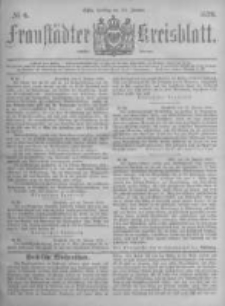 Fraust&auml;dter Kreisblatt. 1878.01.25 Nr4