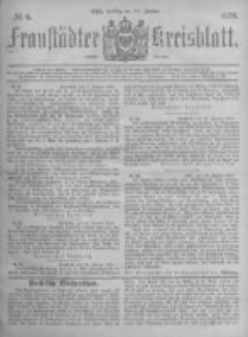 Fraustädter Kreisblatt. 1878.01.25 Nr4