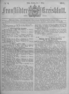 Fraust&auml;dter Kreisblatt. 1878.03.01 Nr9