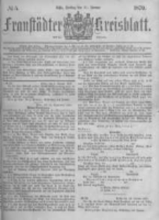 Fraust&auml;dter Kreisblatt. 1879.01.31 Nr5
