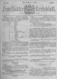 Fraust&auml;dter Kreisblatt. 1879.05.02 Nr18