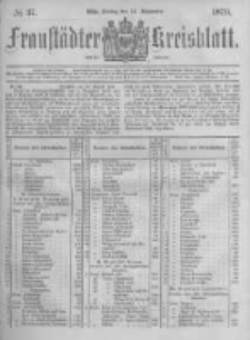 Fraust&auml;dter Kreisblatt. 1879.09.12 Nr37