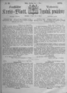Fraust&auml;dter Kreisblatt. 1872.05.03 Nr18