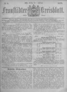 Fraust&auml;dter Kreisblatt. 1878.02.01 Nr5