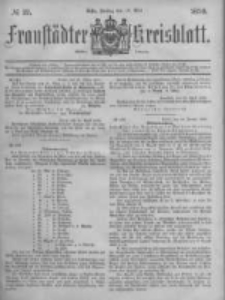 Fraust&auml;dter Kreisblatt. 1878.05.10 Nr19