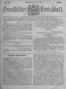 Fraust&auml;dter Kreisblatt. 1880.05.28 Nr22