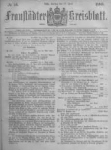 Fraust&auml;dter Kreisblatt. 1880.06.11 Nr24