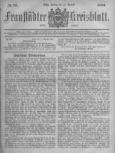 Fraust&auml;dter Kreisblatt. 1880.08.13 Nr33