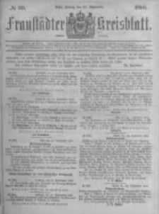 Fraustädter Kreisblatt. 1880.09.24 Nr39