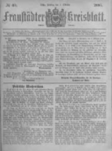 Fraustädter Kreisblatt. 1880.10.01 Nr40