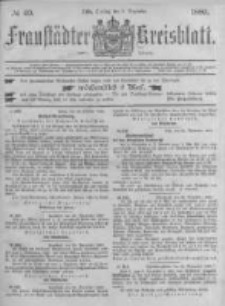 Fraustädter Kreisblatt. 1880.12.03 Nr49