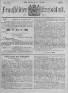 Fraust&auml;dter Kreisblatt. 1880.12.14 Nr52