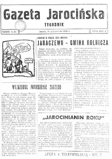 Gazeta Jarocińska 1991.10.18 Nr54(II)