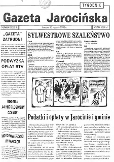 Gazeta Jarocińska 1992.01.10 Nr2(66)