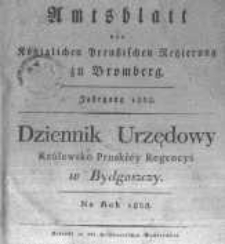 Amtsblatt der Königlichen Preussischen Regierung zu Bromberg. 1828.01.04 No.1