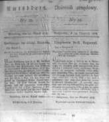 Amtsblatt der K&ouml;niglichen Preussischen Regierung zu Bromberg. 1828.08.29 No.35