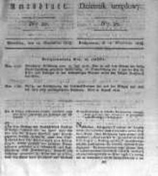 Amtsblatt der K&ouml;niglichen Preussischen Regierung zu Bromberg. 1828.09.12 No.37